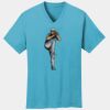 PC54V - Best Value 100% Cotton V-Neck Tee Thumbnail