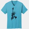 PC54V - Best Value 100% Cotton V-Neck Tee Thumbnail