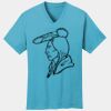 PC54V - Best Value 100% Cotton V-Neck Tee Thumbnail